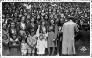 1954 - La peregrinacin a Santiago